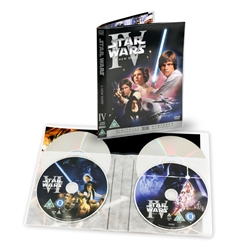 Bolsa de muestras con fundas para DVD, CD, Blu-Ray y PS4/PS5 - 14 uds
