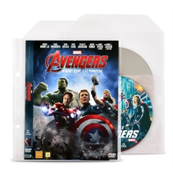 Bolsa de muestras con fundas para DVD, CD, Blu-Ray y PS4/PS5 - 14 uds