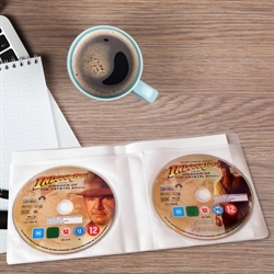 Fundas dobles Blu-Ray con fieltro