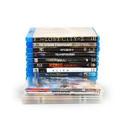 Fundas Blu-Ray con multitaladro para archivar Blu-Ray