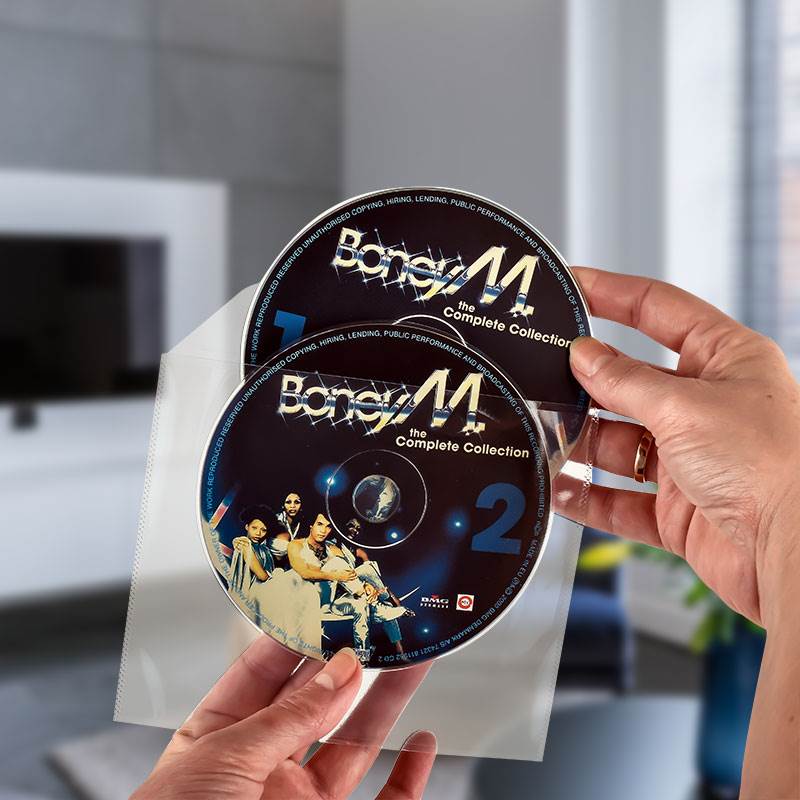 50 fundas de CD doble para guardar CD