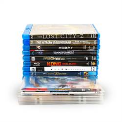 Fundas dobles Blu-Ray con fieltro