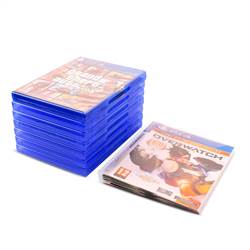 Fundas para juegos PS4 - espacio para carátula- 25 Uds. 