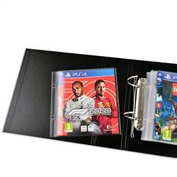 Fundas para juegos PS4 con taladros para archivo - 25 Uds. 