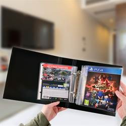 Fundas para juegos PS4 con taladros para archivo - 25 Uds. 