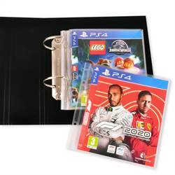 Fundas para juegos PS4 con taladros para archivo - 25 Uds. 