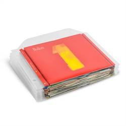 Pack CD: 100 fundas de CD y 4 carpetas CD para Almacenaje CD