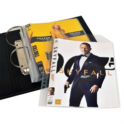 Pack DVD – 100 fundas de DVD y 4 carpetas DVD - Archivo DVD